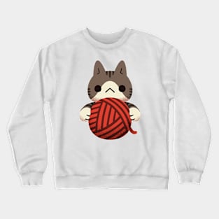 Yarn Kitty - Tabby Crewneck Sweatshirt